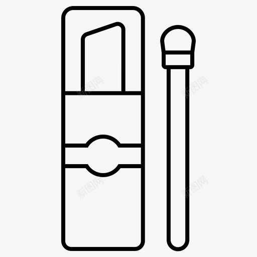 唇膏化妆刷化妆品美容8PXsvg_新图网 https://ixintu.com 唇膏 化妆 化妆品 美容 8PX