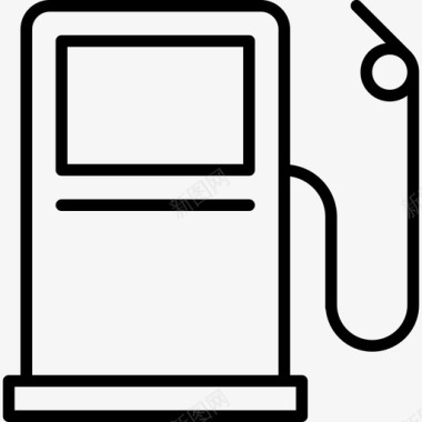 燃气燃料燃气泵图标