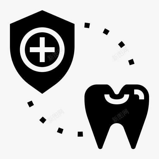 保护牙科医生1固体svg_新图网 https://ixintu.com 保护 牙科 医生 固体