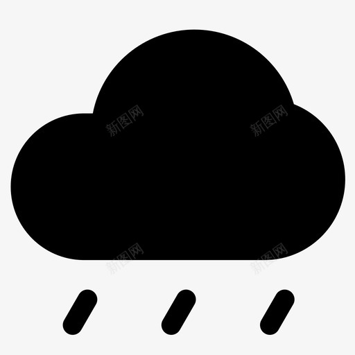 雨雨天下雨面性svg_新图网 https://ixintu.com 雨天 下雨 面性