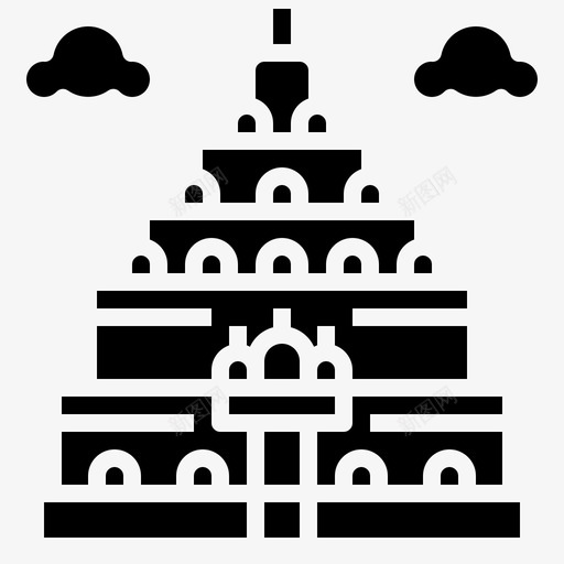 普兰巴南寺建筑建筑和城市svg_新图网 https://ixintu.com 建筑 普兰 巴南寺 地标 城市 世界 符号