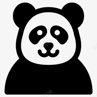 熊猫动物大熊猫图标