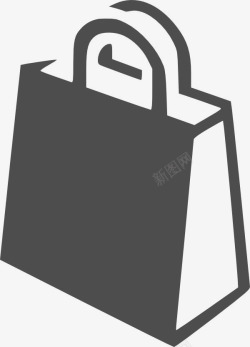 购物袋透明免扣图袋子图标装饰素材