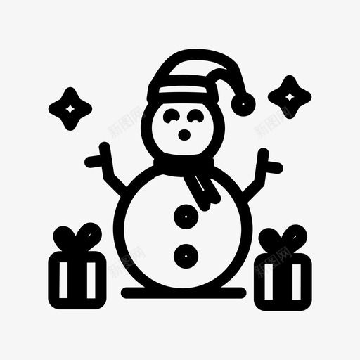 雪人圣诞节平安夜svg_新图网 https://ixintu.com 圣诞 雪人 圣诞节 平安夜 假期 旅游景点