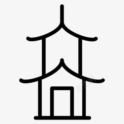 天津地标线图宝塔建筑日本高清图片