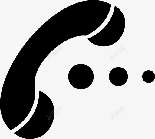 来电接听通话svg_新图网 https://ixintu.com 来电 接听 通话 免提 铃声 音频 信号 电话 呼叫 收集