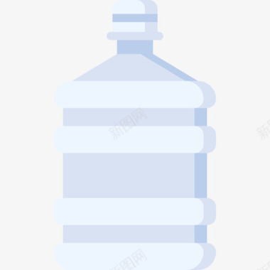 饮水机塑料制品15扁平图标