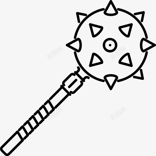 6macewarweaponsvg_新图网 https://ixintu.com 6mace war weapon