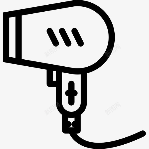 hairdryersvg_新图网 https://ixintu.com hairdryer