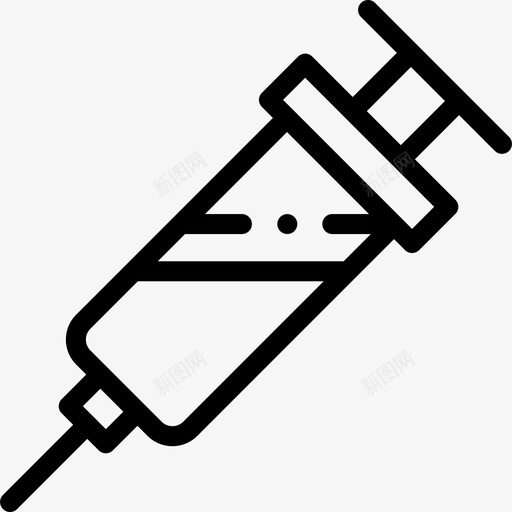 注射药物59线性svg_新图网 https://ixintu.com 注射 药物 线性