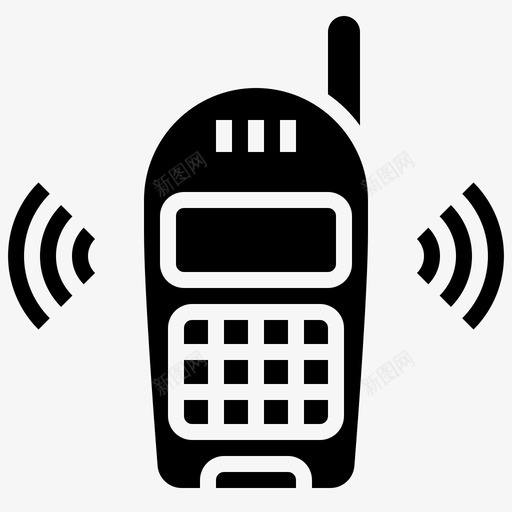 移动电话按钮旧手机svg_新图网 https://ixintu.com 移动电话 按钮 手机 追溯 技术 lyph1