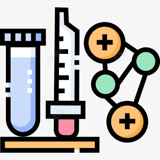 实验室医疗服务15线性颜色svg_新图网 https://ixintu.com 实验室 医疗服务 线性 颜色