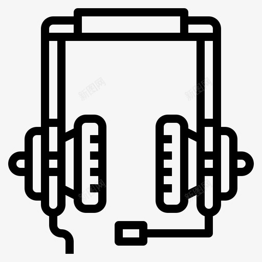 耳机音频电子svg_新图网 https://ixintu.com 耳机 音频 电子 音响 电脑 设备