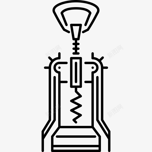 9corkscrewbarcsvg_新图网 https://ixintu.com 9corkscrew bar