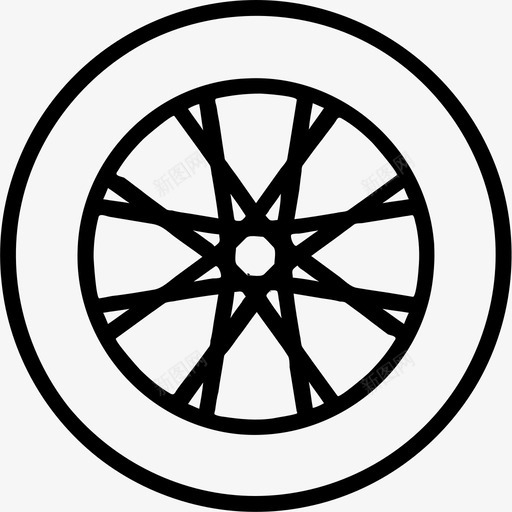 轮胎刹车汽车svg_新图网 https://ixintu.com 轮胎 刹车 汽车 速度 轮子