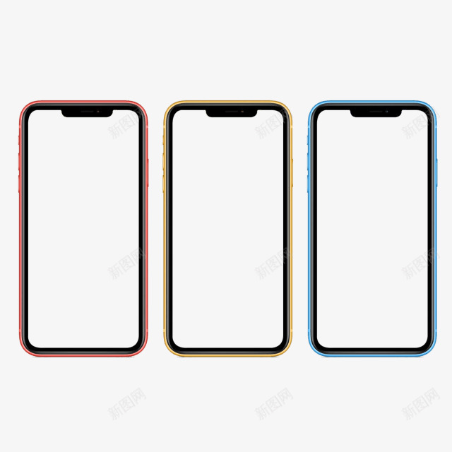 IphoneX3色屏幕样机透明底苹果手机摄影淘宝搬png_新图网 https://ixintu.com IphoneX3 屏幕 手机 手机正反面 摄影 样机 淘宝 苹果 透明