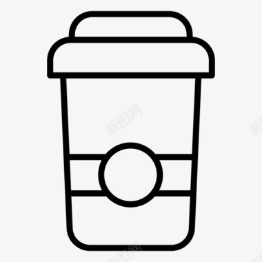 咖啡外卖咖啡咖啡杯图标