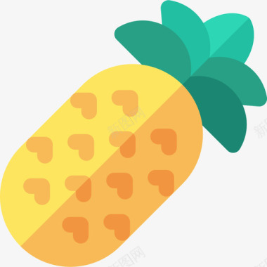 菠萝暑假49平淡图标