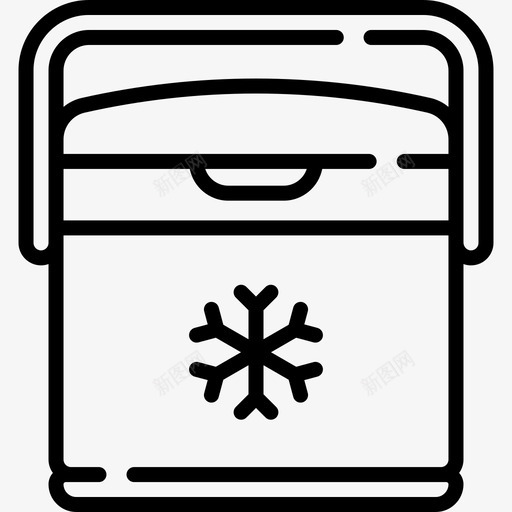 便携式冰箱夏季151线性svg_新图网 https://ixintu.com 便携式 冰箱 夏季 线性
