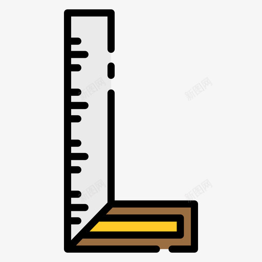 直尺卡彭特25线性颜色svg_新图网 https://ixintu.com 直尺 卡彭 线性 颜色