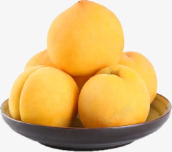 黄桃桃水果素材