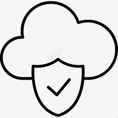 数据保护云密码图标