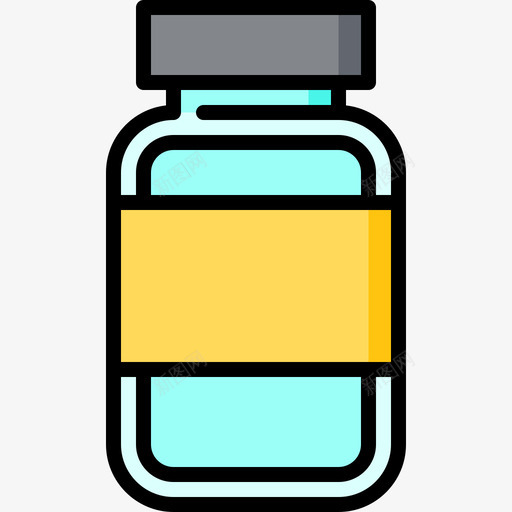 胶囊药物2线性颜色svg_新图网 https://ixintu.com 胶囊 药物 线性 颜色