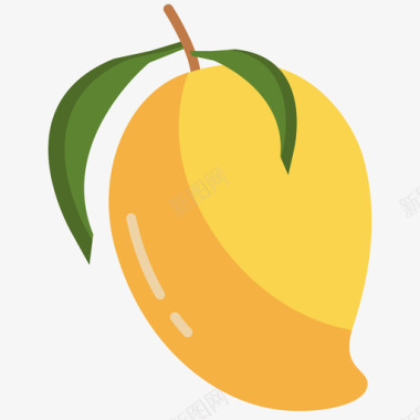 芒果素食主义者41平坦图标