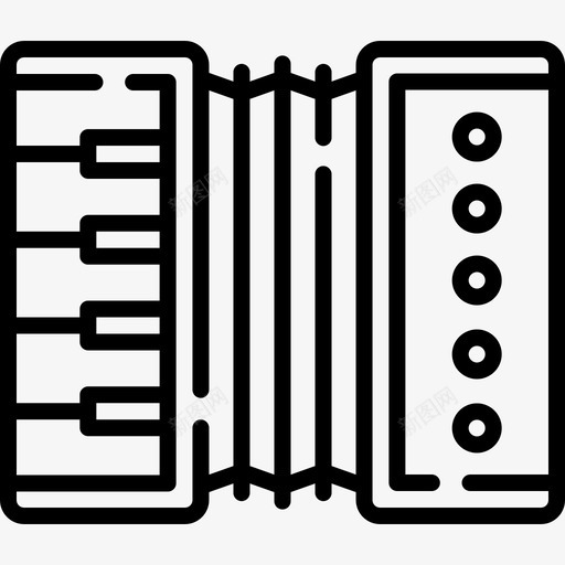 手风琴俄罗斯34直线svg_新图网 https://ixintu.com 手风琴 俄罗斯 直线