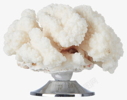 置家三谷置家北欧风格白色天然水晶珊瑚家居类T20208高清图片