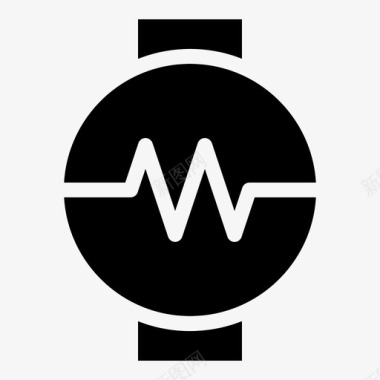 智能手表心跳信号计算机设备电子字符集66图标
