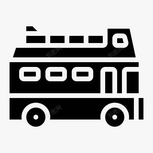 双层巴士物流车辆svg_新图网 https://ixintu.com 双层 巴士 物流 车辆 运输 立体 立体图 图标