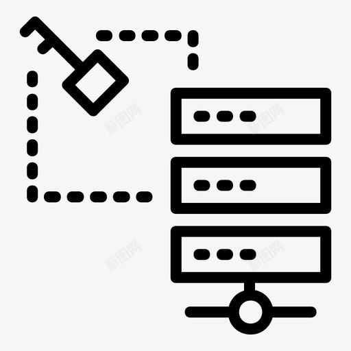 数据访问商业智能svg_新图网 https://ixintu.com 数据 访问 商业智能