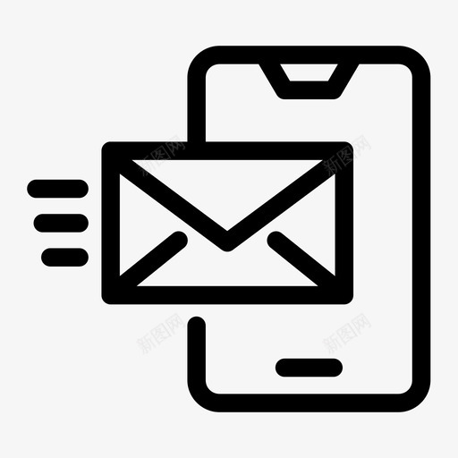 电子邮件电话收件箱消息svg_新图网 https://ixintu.com 电子邮件 电话 收件箱 消息 移动 流行
