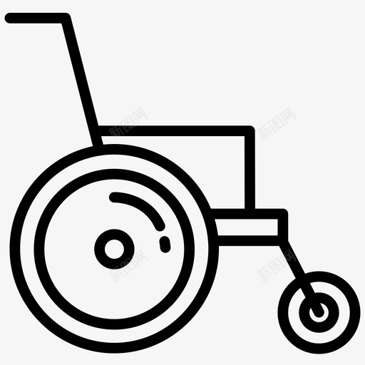 轮椅小矮人svg_新图网 https://ixintu.com 轮椅 矮人