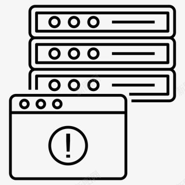 http服务器数据存储服务器连接图标