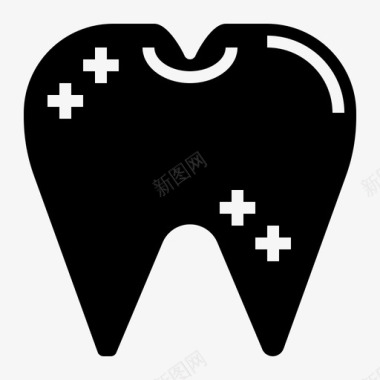 牙齿牙科医生1实心图标