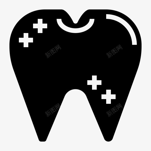 牙齿牙科医生1实心svg_新图网 https://ixintu.com 牙齿 牙科 医生 实心