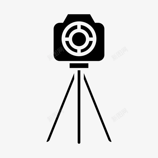 照相机摄像机拍摄svg_新图网 https://ixintu.com 照相机 摄像机 拍摄 摄影 三脚架