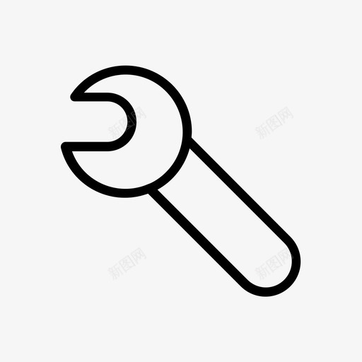 扳手维护修理svg_新图网 https://ixintu.com 修理 扳手 维护 修理工 工作 工具