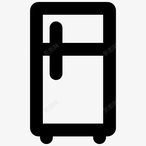 双门冰箱电器双门svg_新图网 https://ixintu.com 双门 冰箱 电器 家用 厨房 电子 配件