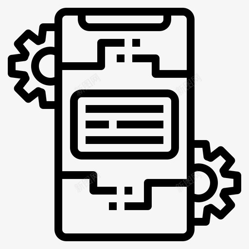 移动服务加密线性svg_新图网 https://ixintu.com 移动 服务 加密 线性