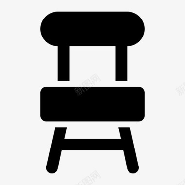 椅子家具学习图标
