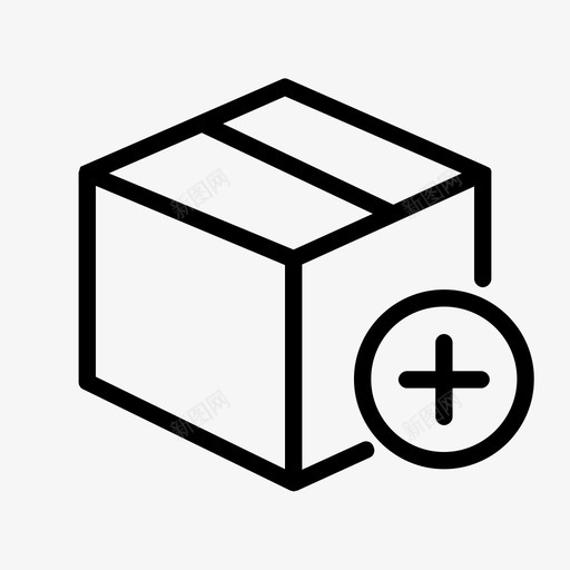 盒子加盒送货svg_新图网 https://ixintu.com 盒子 加盒 送货 礼物 运输