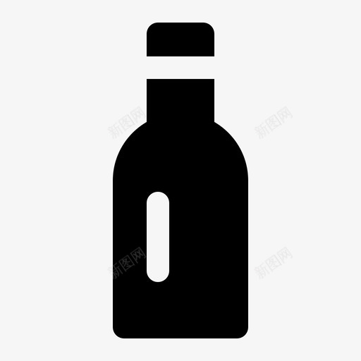 瓶子烹饪饮料svg_新图网 https://ixintu.com 厨房 瓶子 烹饪 饮料 食物 工具 铭文