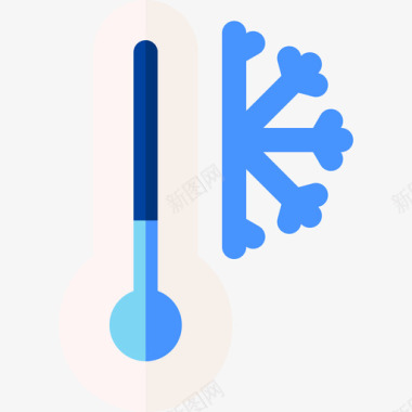 温度天气351平坦图标