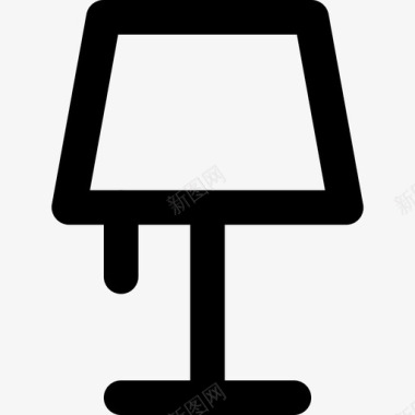 台灯家用电器灯具图标