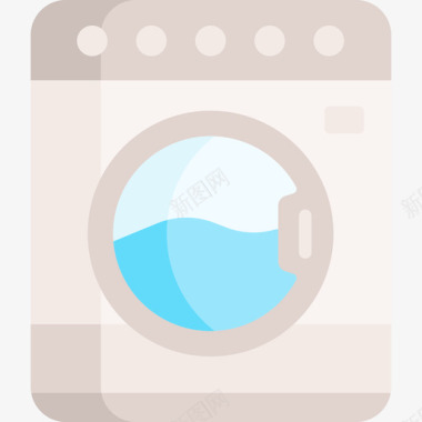 洗衣机卫生消毒5台平板图标