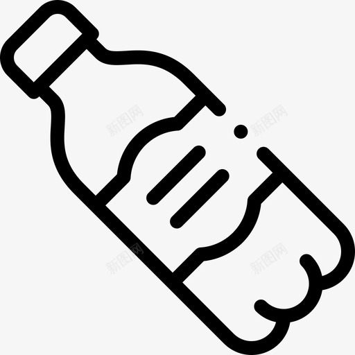 塑料瓶啤酒65线性svg_新图网 https://ixintu.com 塑料瓶 啤酒 线性