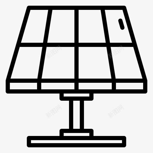 太阳能板石油工业17直线svg_新图网 https://ixintu.com 太阳能 石油工业 直线